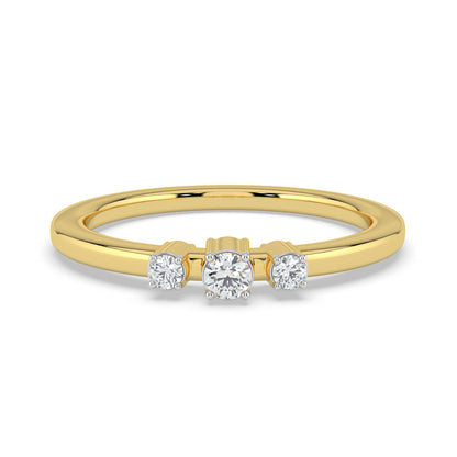 Polished Charm Ring