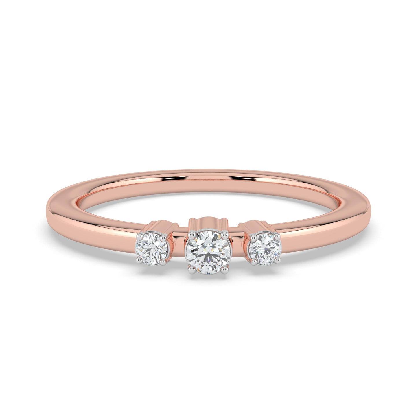 Polished Charm Ring