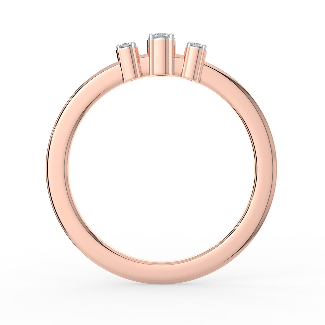 Polished Charm Ring