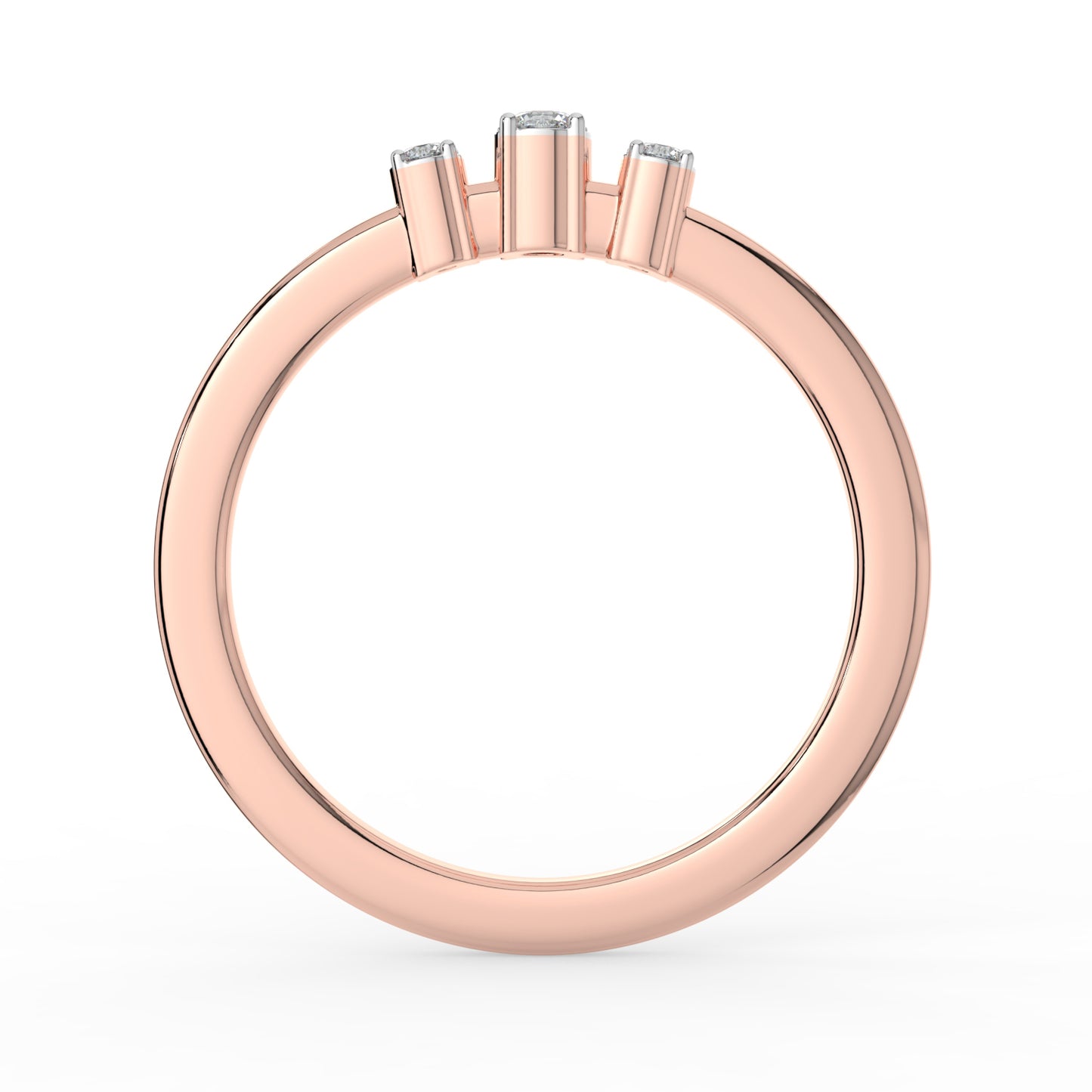 Polished Charm Ring