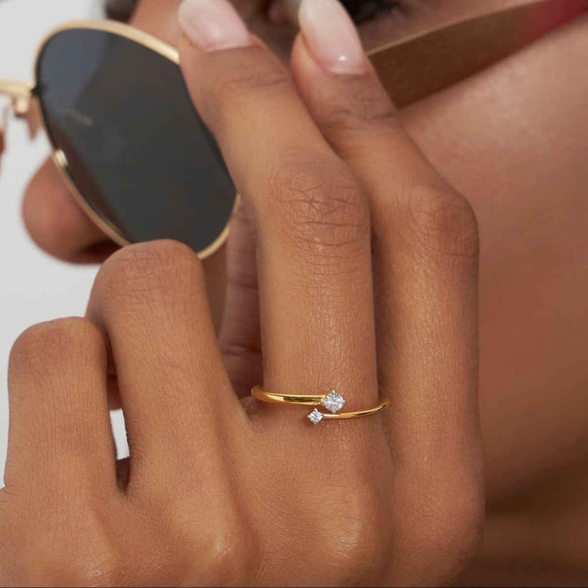 Dainty Luster Ring