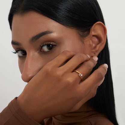 Dainty Luster Ring