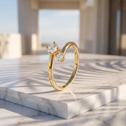 Dainty Luster Ring