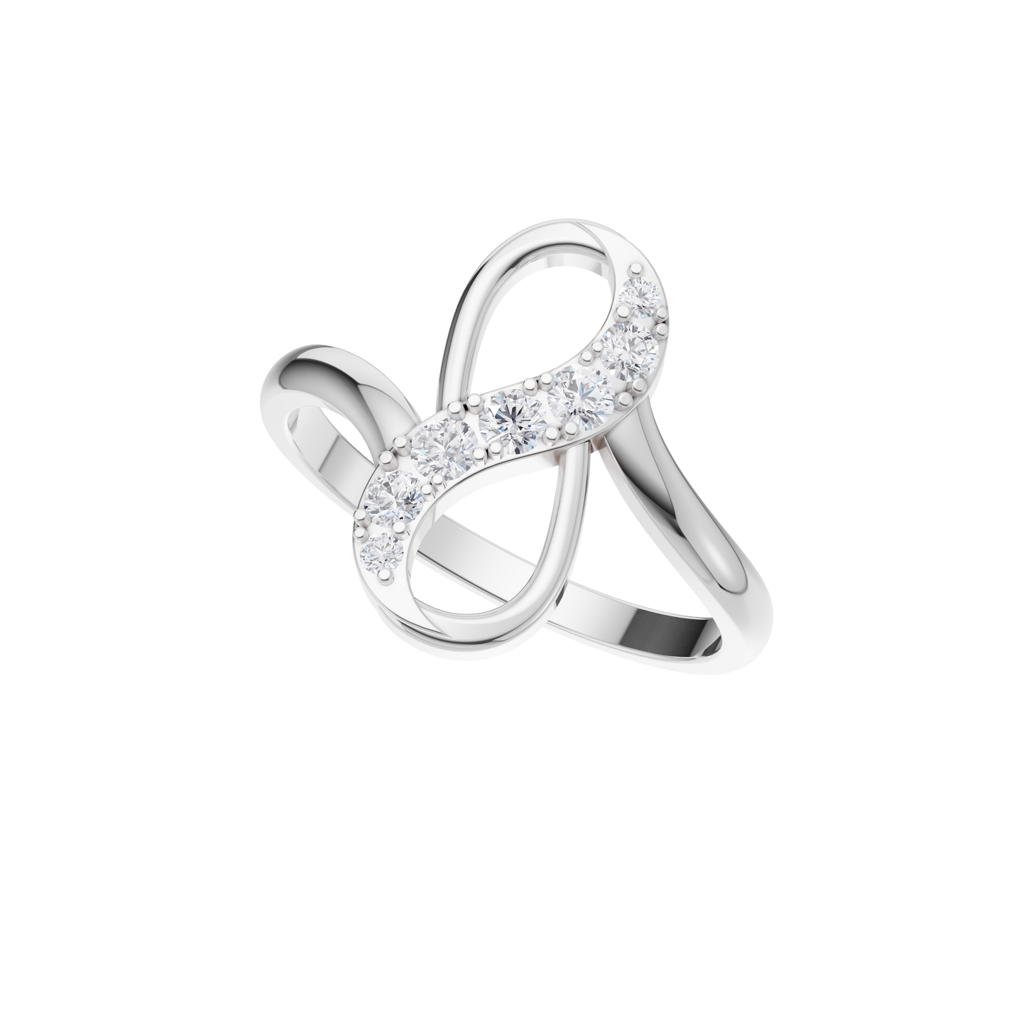 Infinity Elegance Diamond Ring