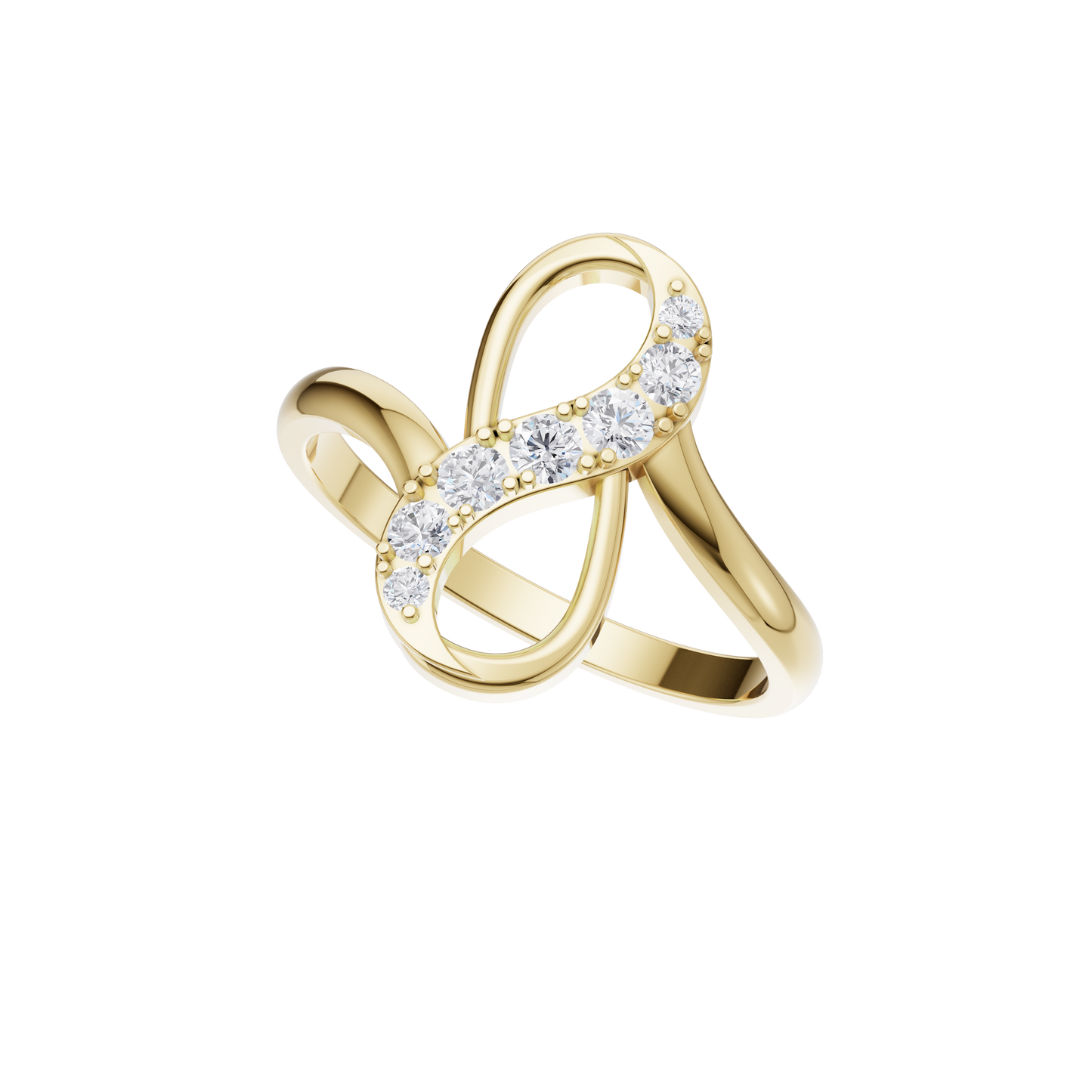 Infinity Elegance Diamond Ring
