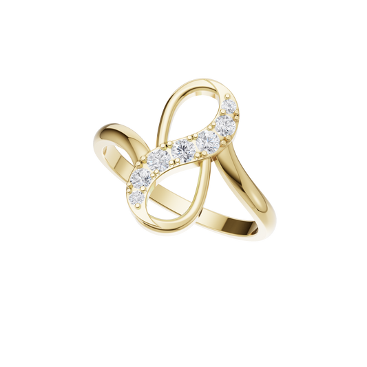 Infinity Elegance Diamond Ring