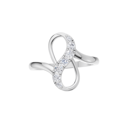 Infinity Elegance Diamond Ring