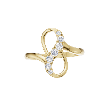 Infinity Elegance Diamond Ring