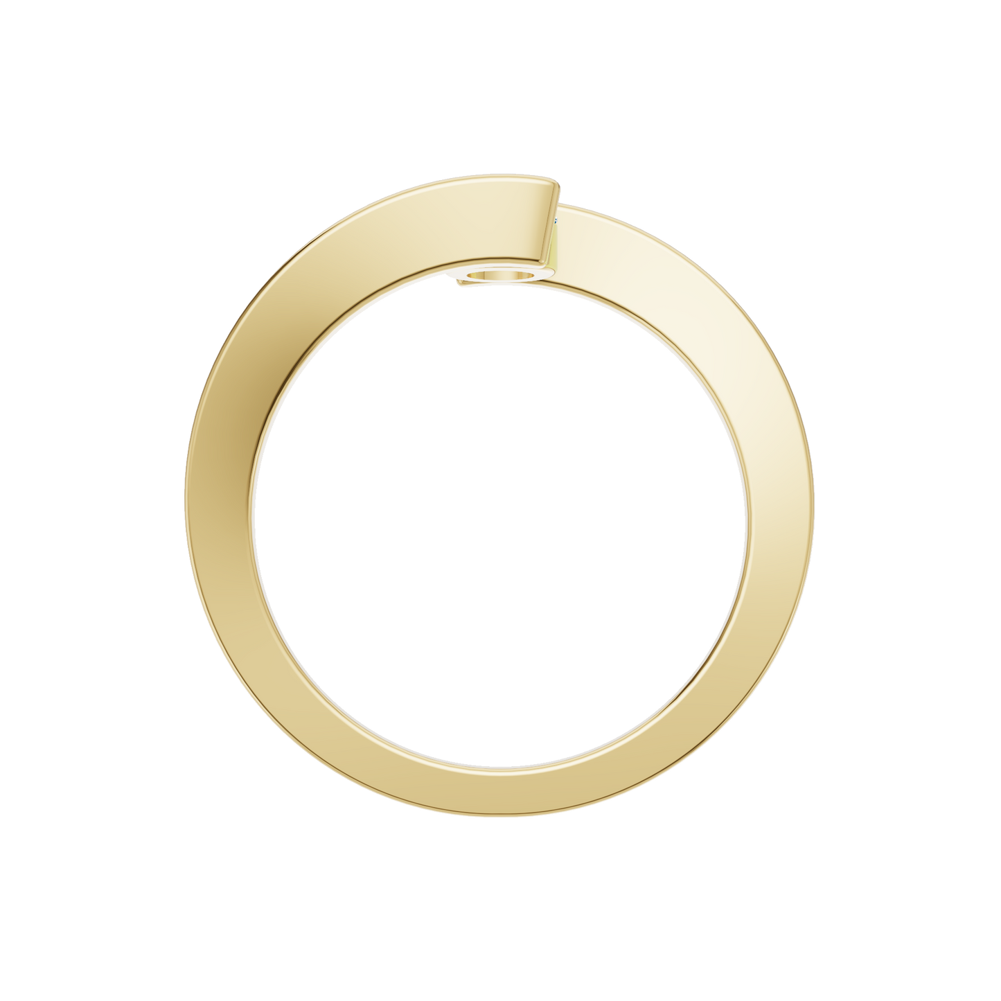 Celestial Beam Solitaire Ring