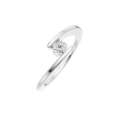 Celestial Beam Solitaire Ring