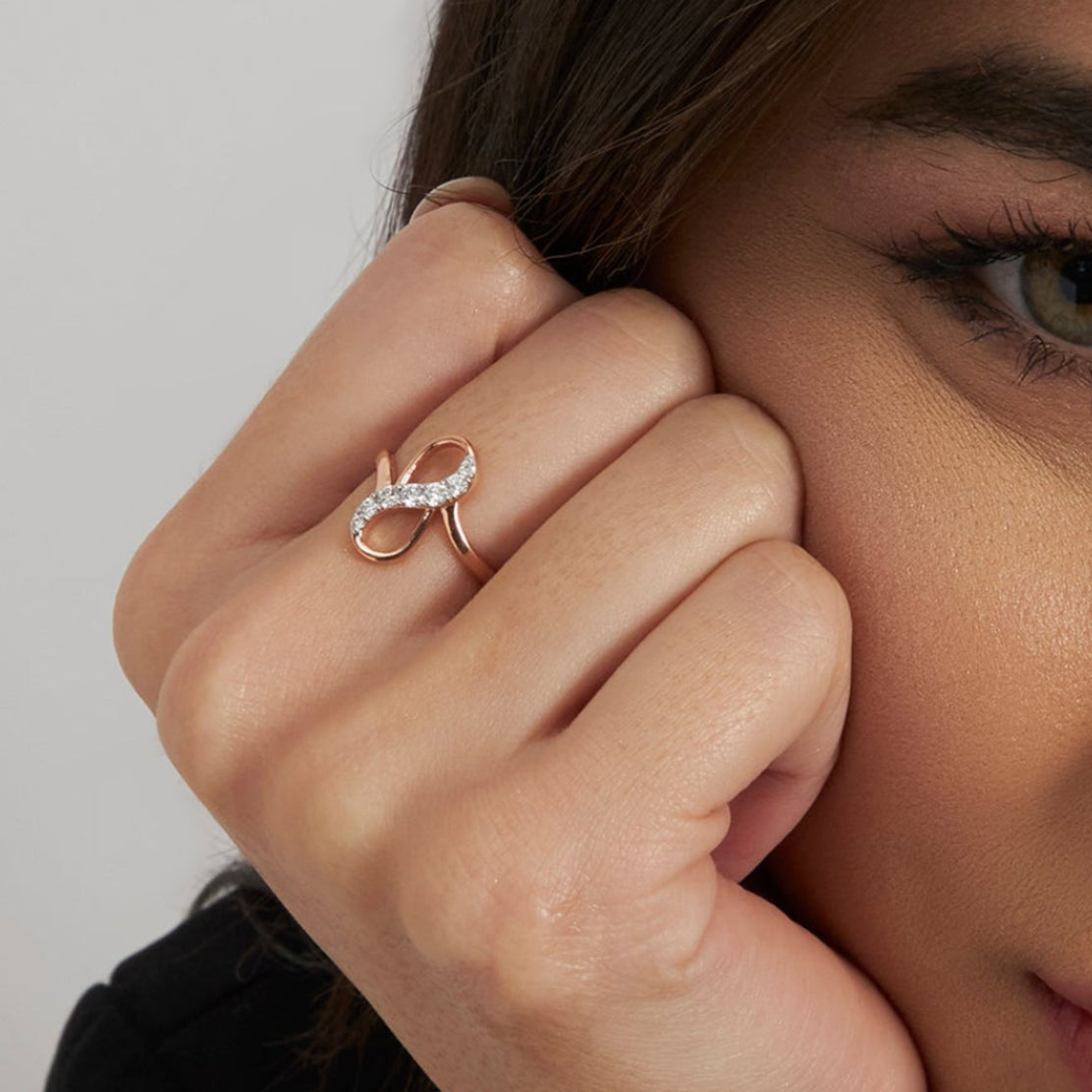 Infinity Elegance Diamond Ring