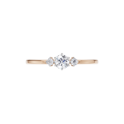 Serene Crest Solitaire Ring