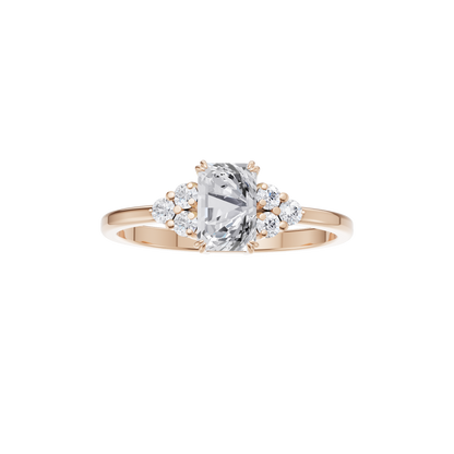 Starlit Grace Solitaire Ring