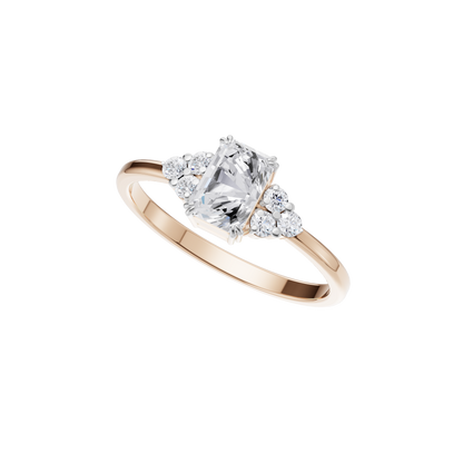 Starlit Grace Solitaire Ring
