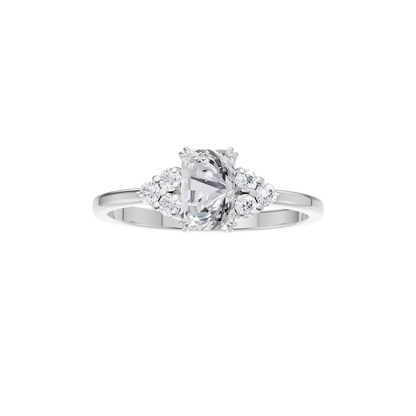 Starlit Grace Solitaire Ring