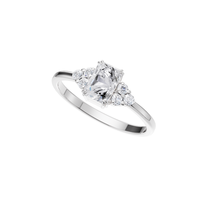 Starlit Grace Solitaire Ring