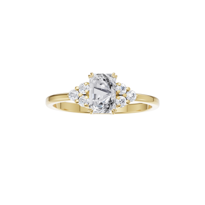 Starlit Grace Solitaire Ring