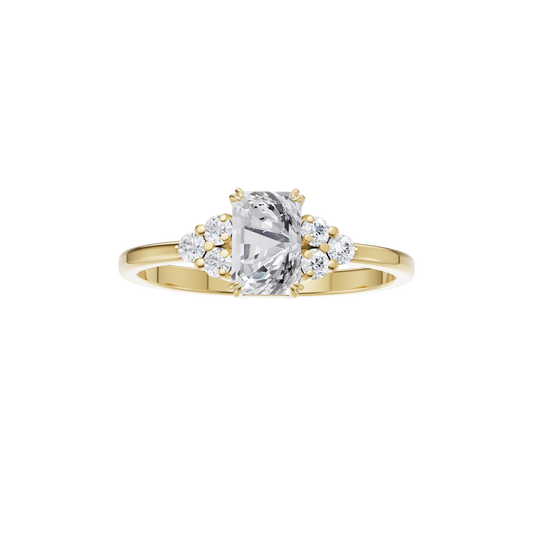 Starlit Grace Solitaire Ring