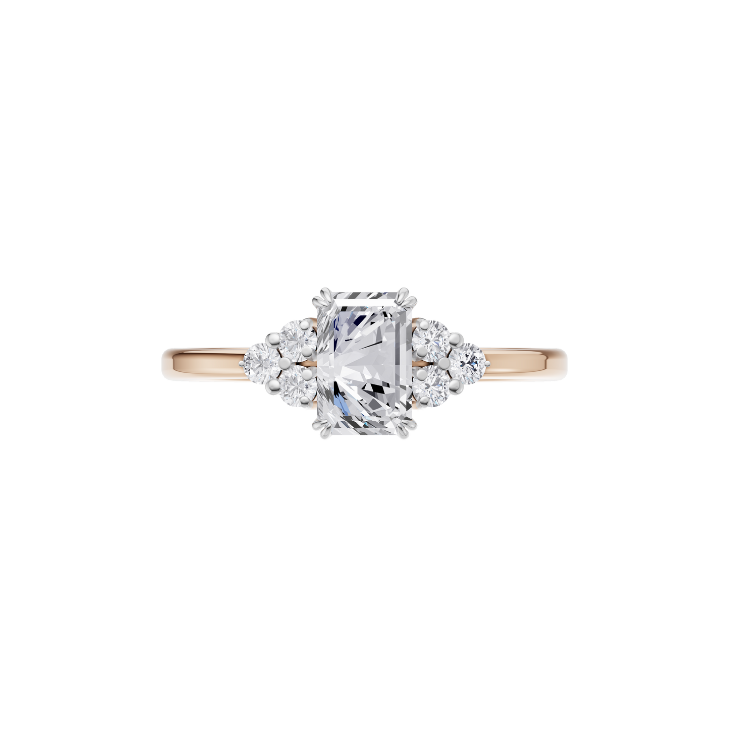Starlit Grace Solitaire Ring