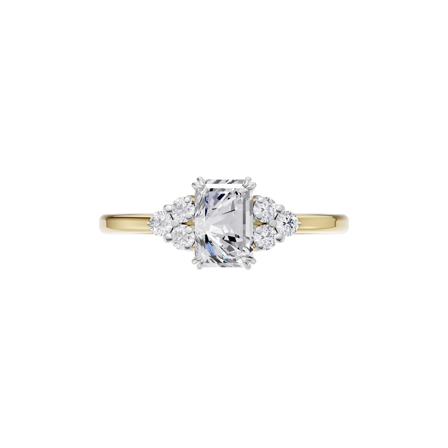 Starlit Grace Solitaire Ring