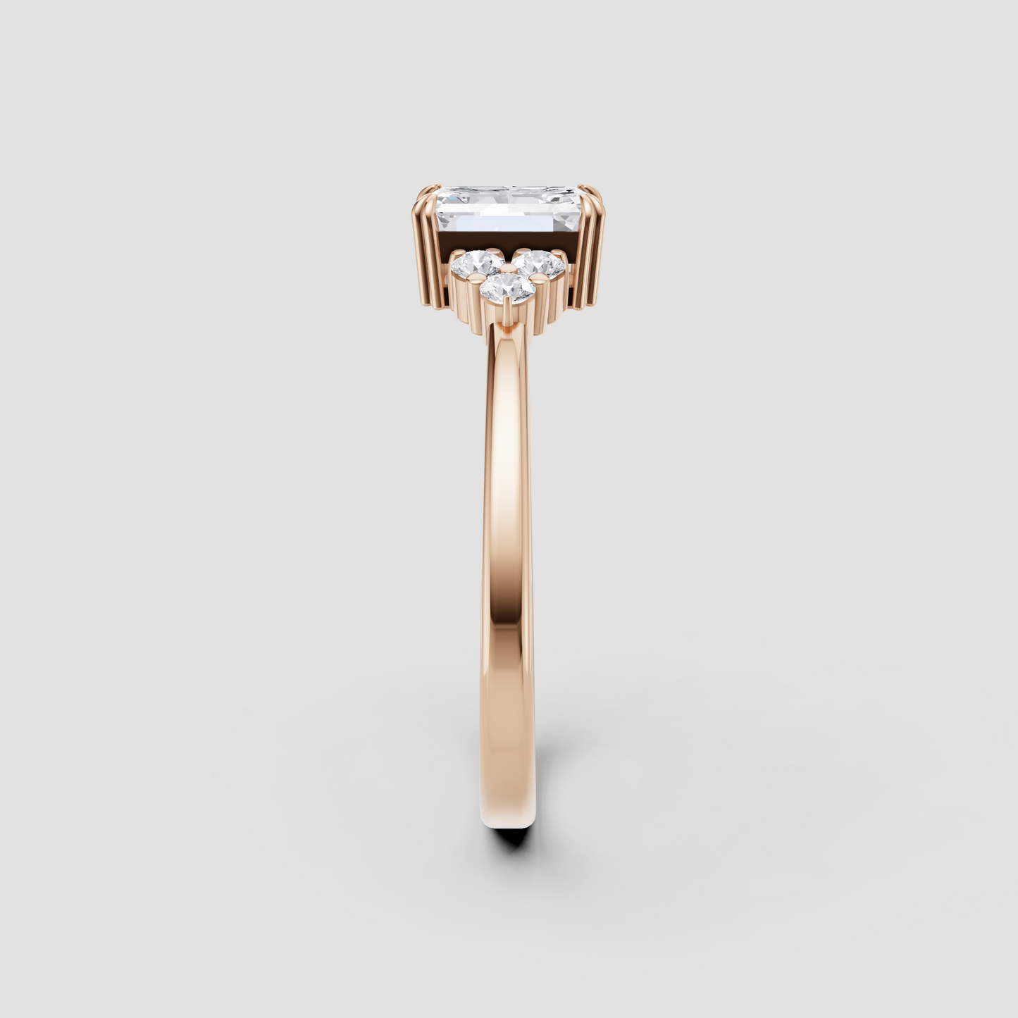 Starlit Grace Solitaire Ring