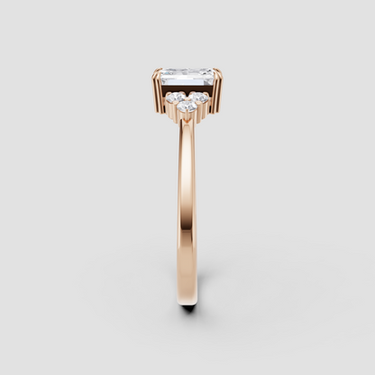 Starlit Grace Solitaire Ring
