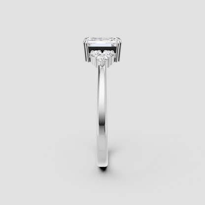 Starlit Grace Solitaire Ring