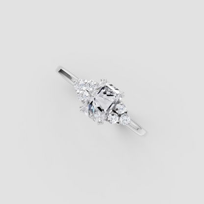 Starlit Grace Solitaire Ring