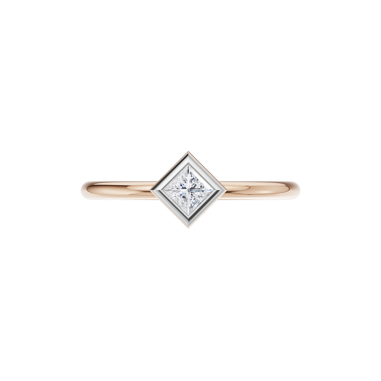 Tranquil Light Solitaire Ring