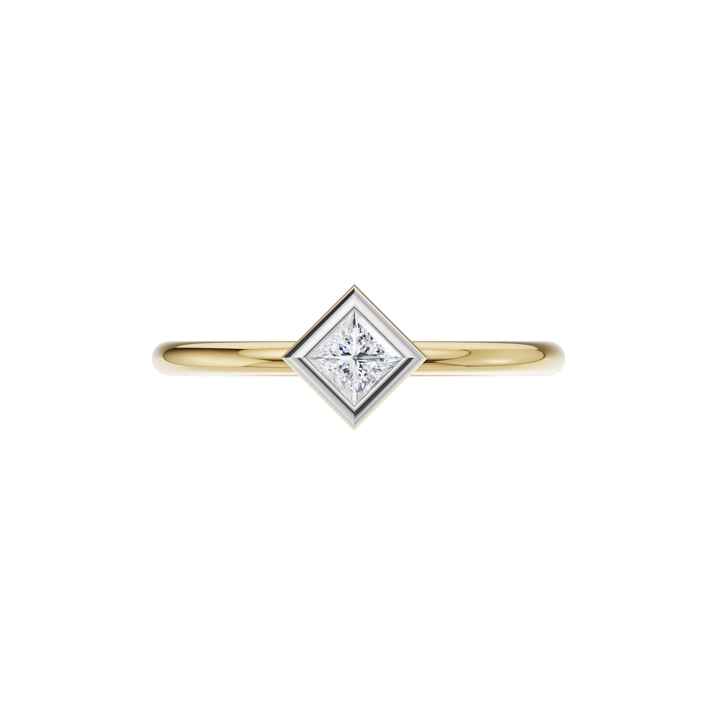 Tranquil Light Solitaire Ring