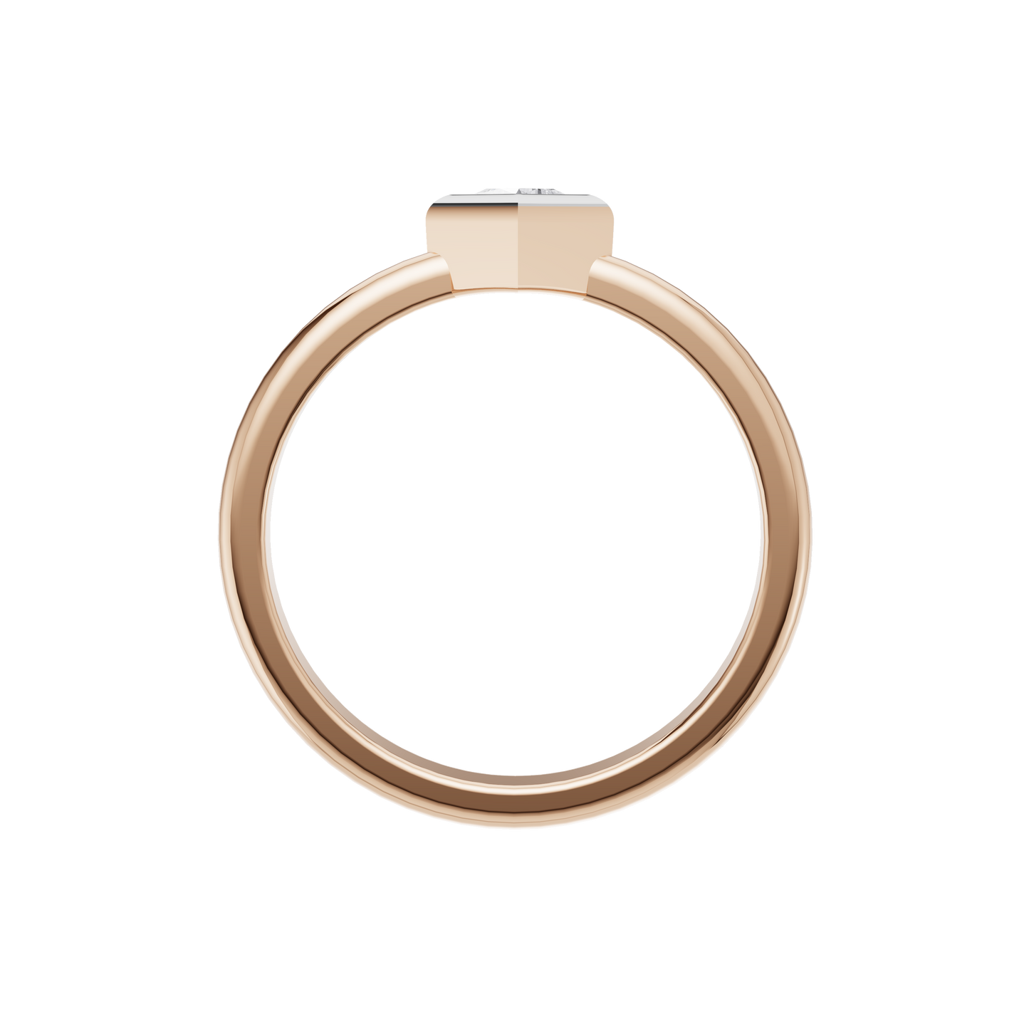 Tranquil Light Solitaire Ring