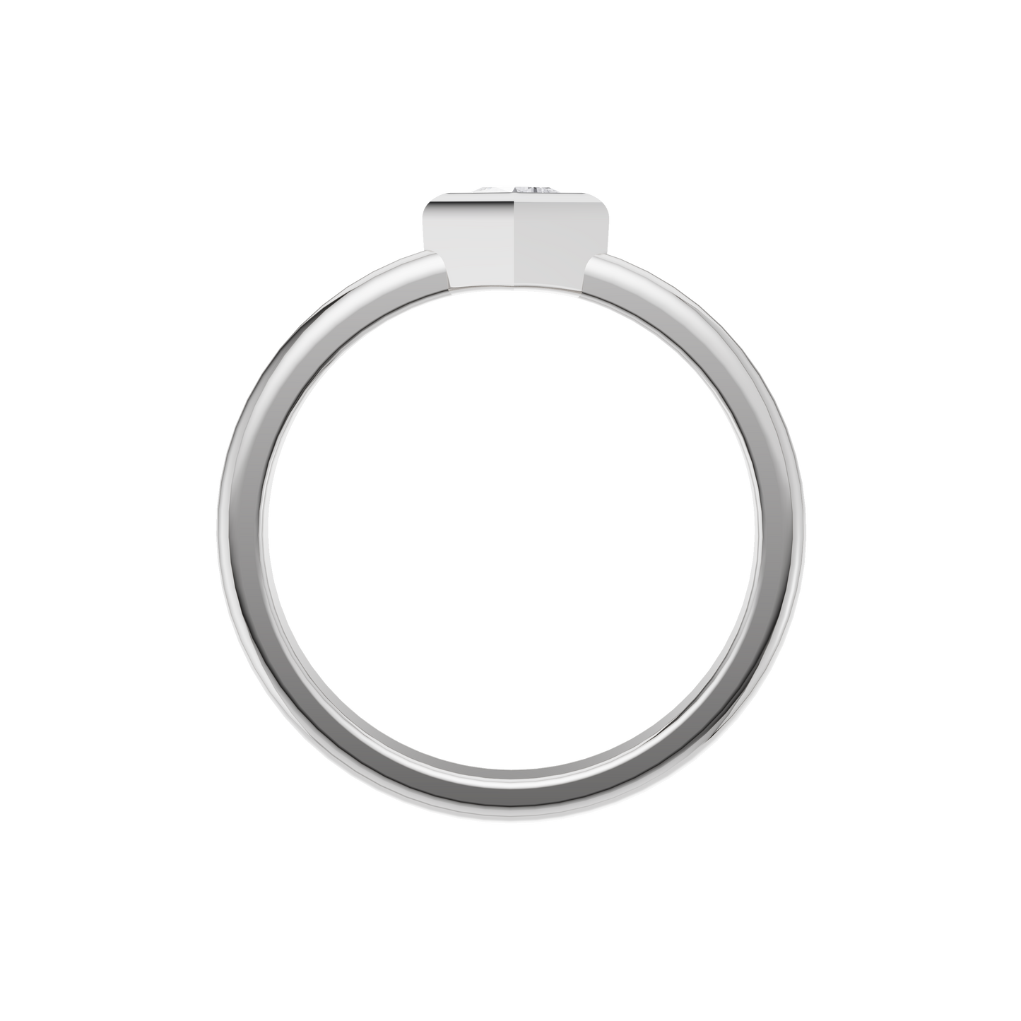 Tranquil Light Solitaire Ring