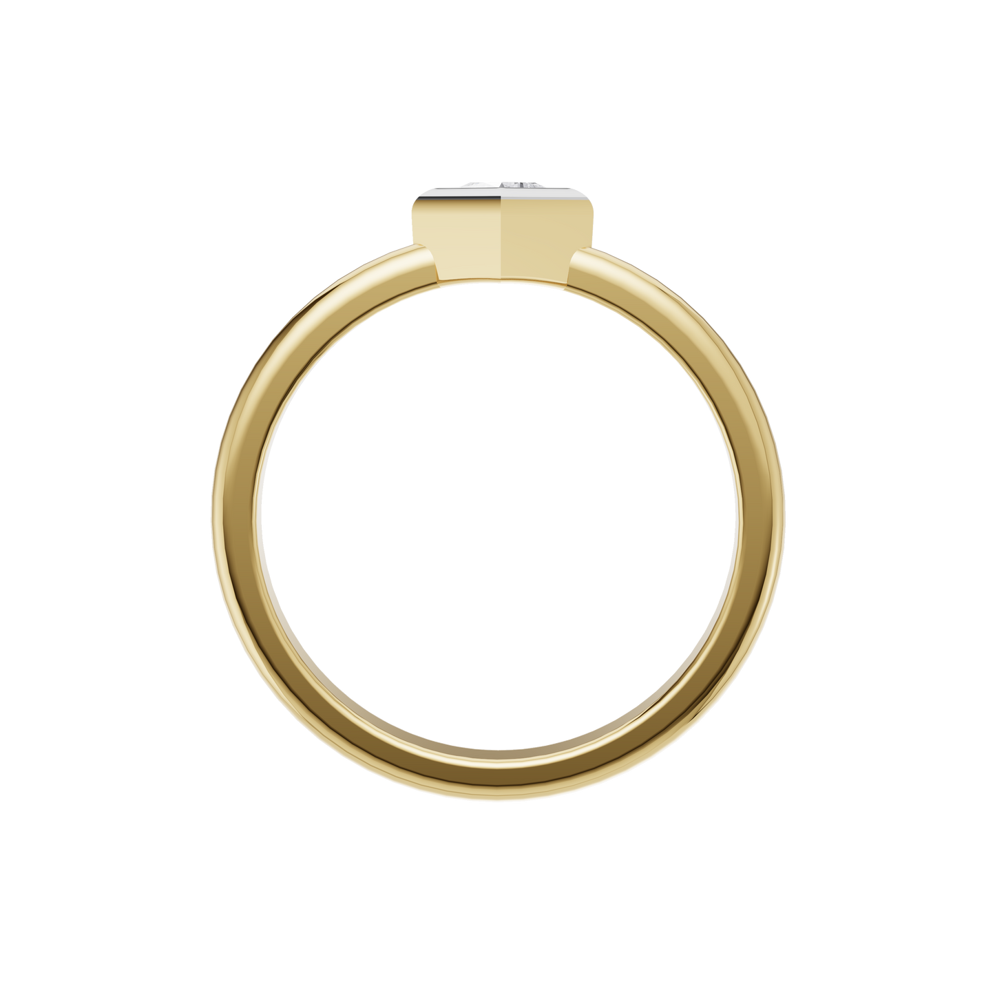 Tranquil Light Solitaire Ring