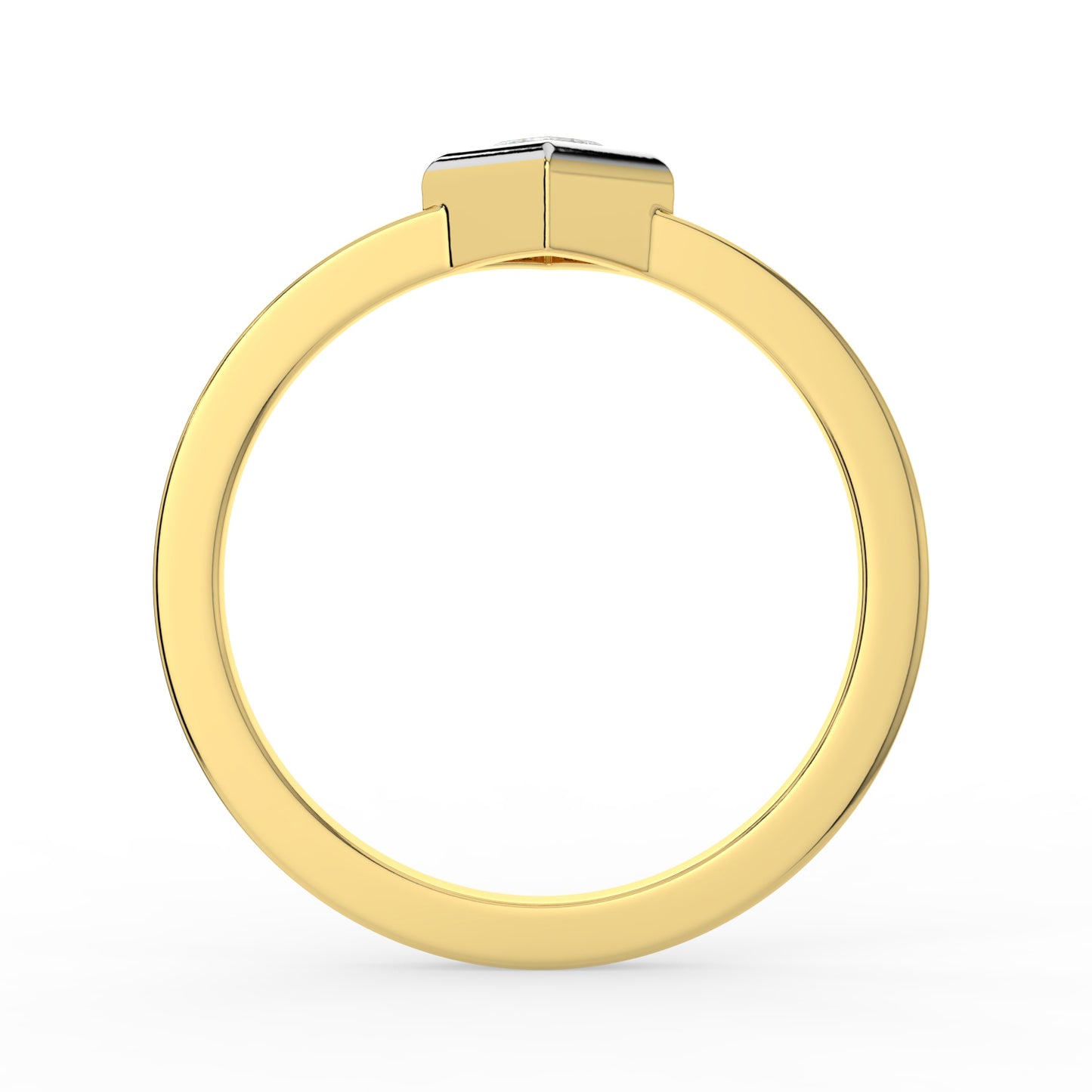 Tranquil Light Solitaire Ring