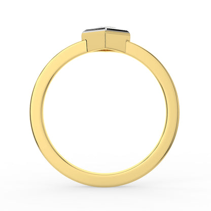 Tranquil Light Solitaire Ring