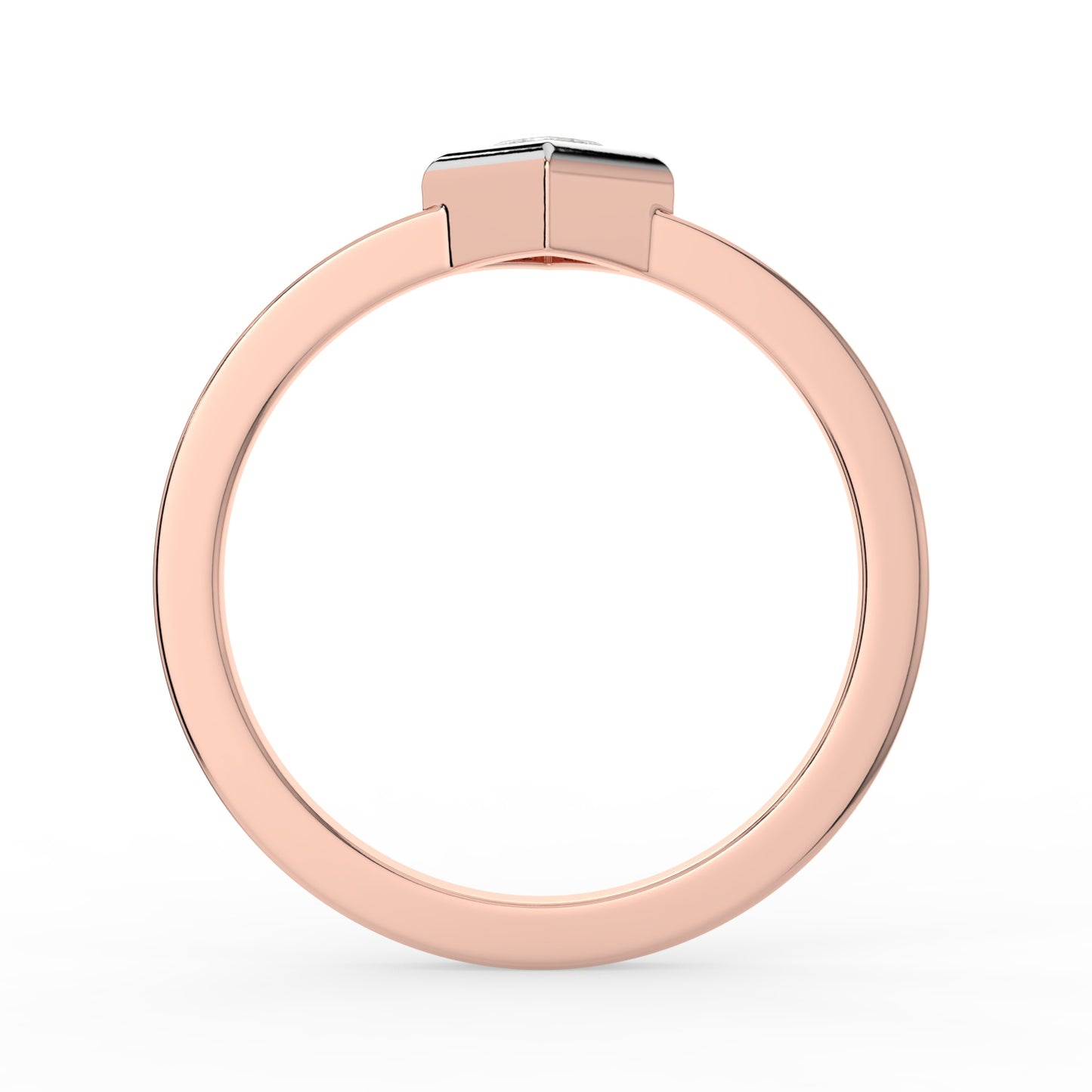 Tranquil Light Solitaire Ring