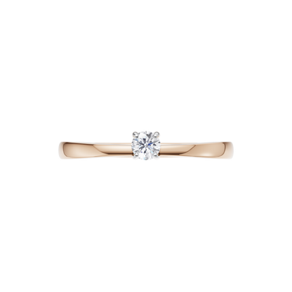 Ethereal Spark Solitaire Ring