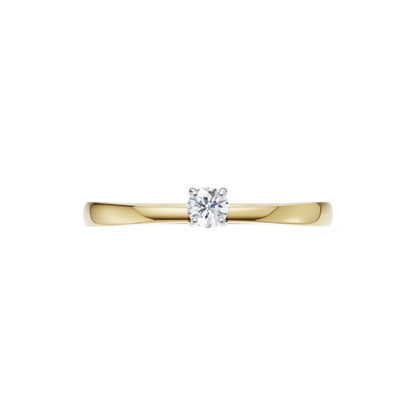 Ethereal Spark Solitaire Ring