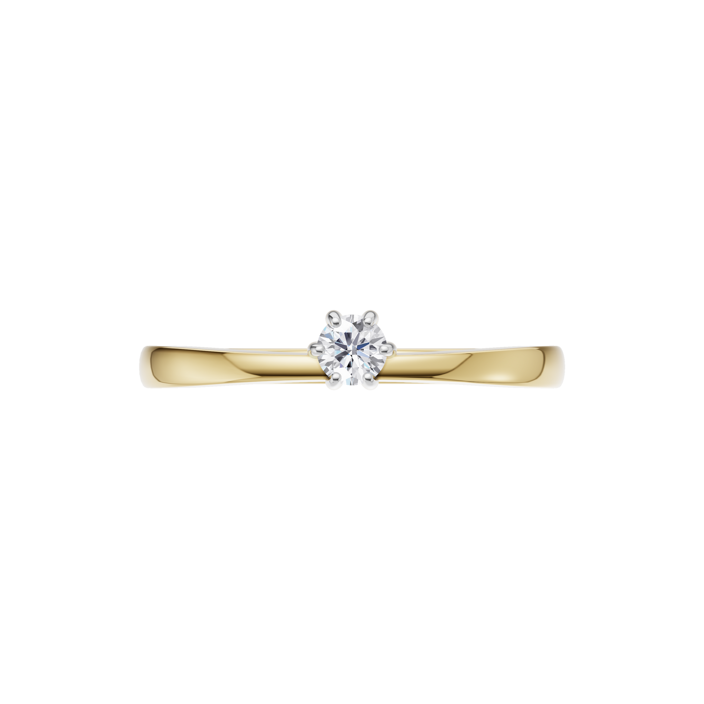 Velvet Radiance Solitaire Ring