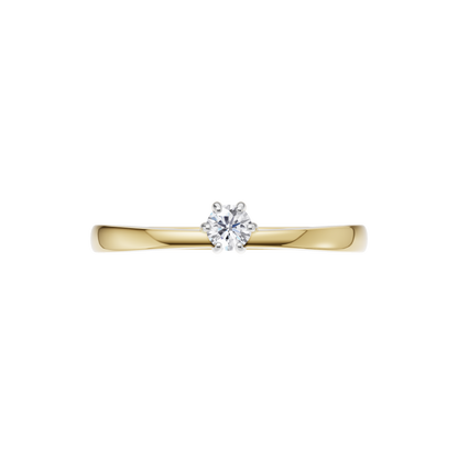 Velvet Radiance Solitaire Ring