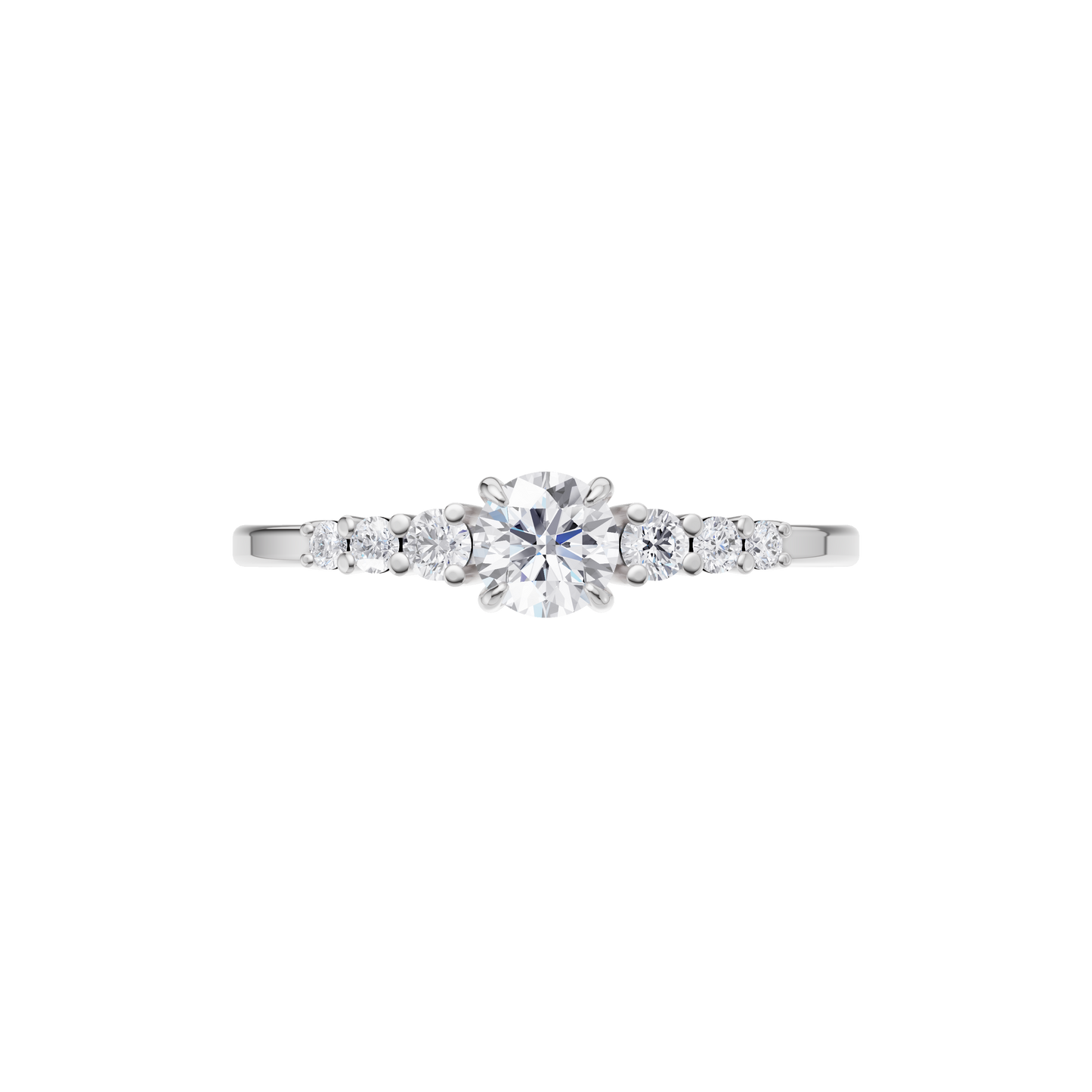 Infinite Glimmer Solitaire Ring