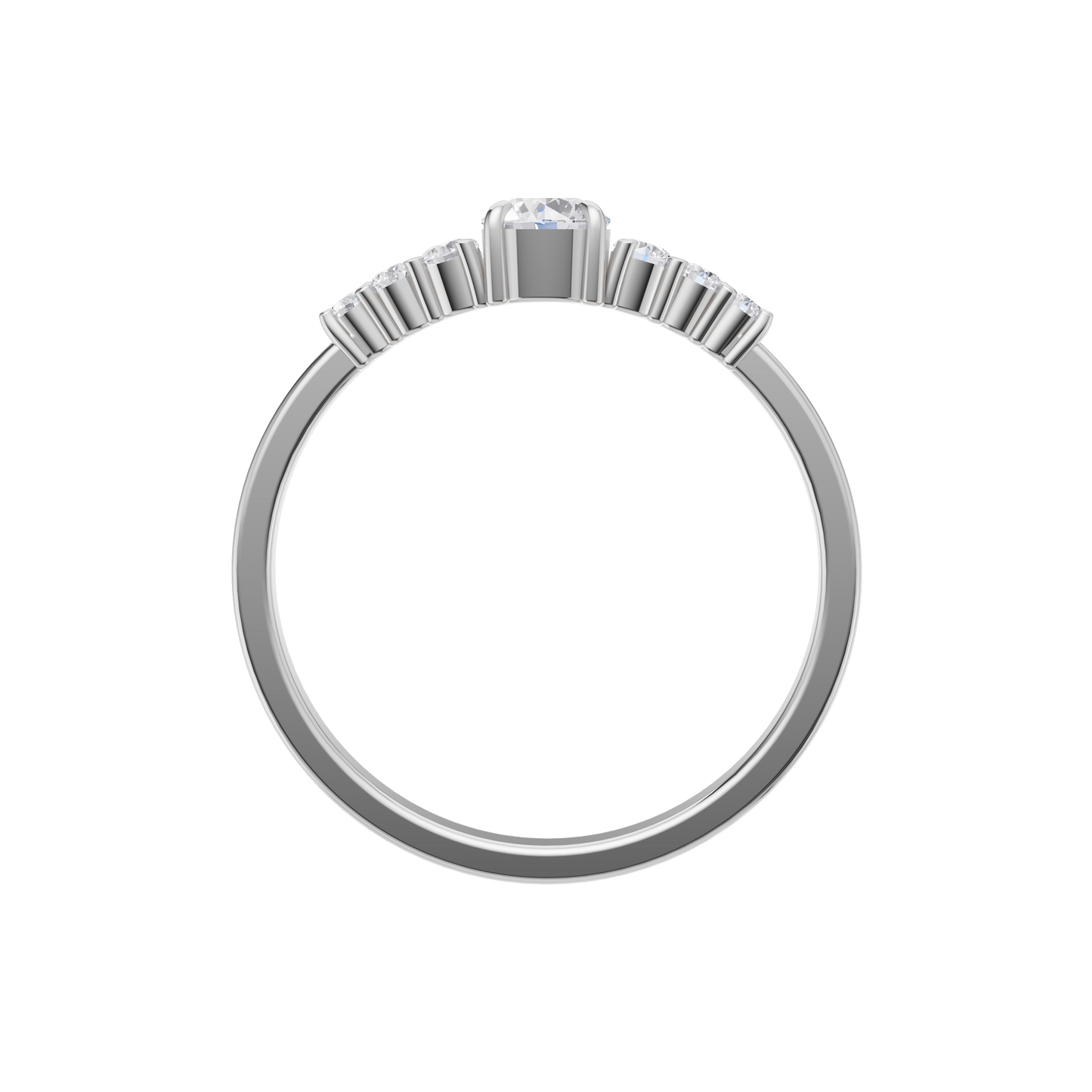 Infinite Glimmer Solitaire Ring