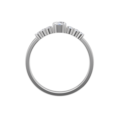 Infinite Glimmer Solitaire Ring