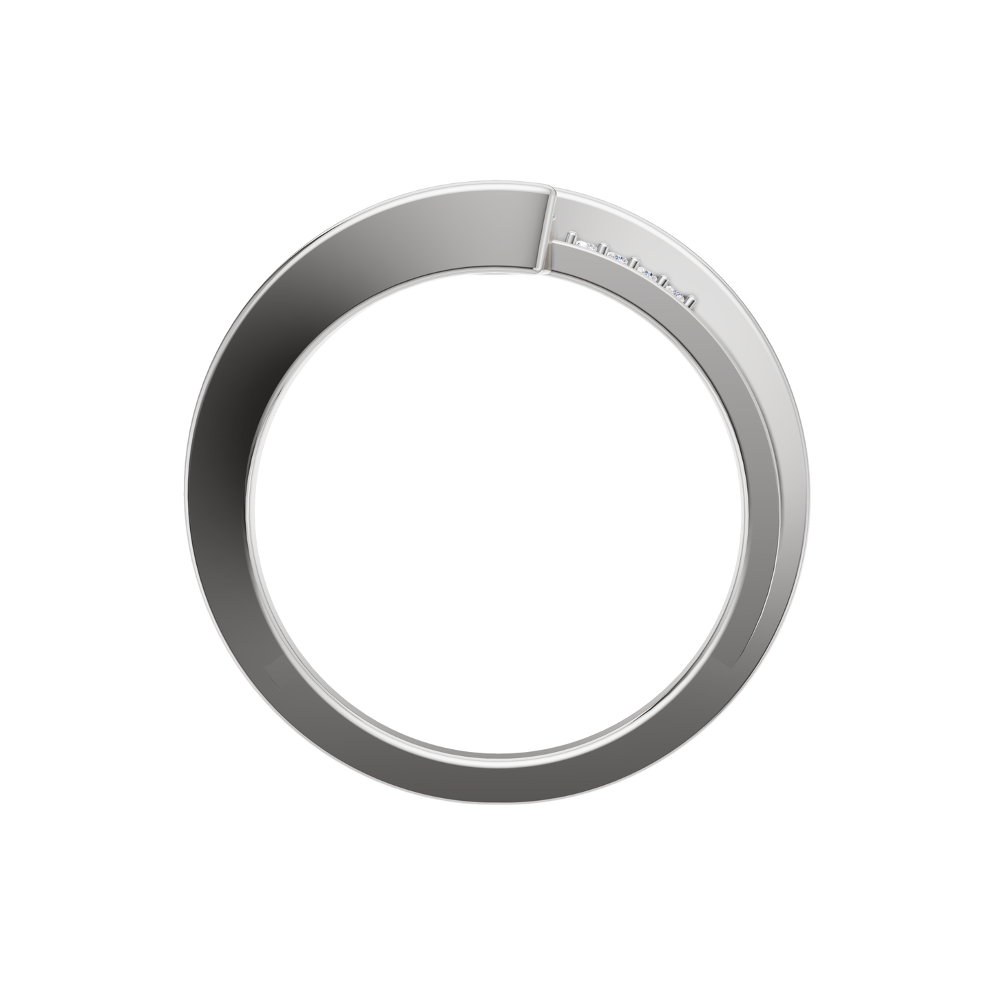 Majestic Gleam Solitaire Ring