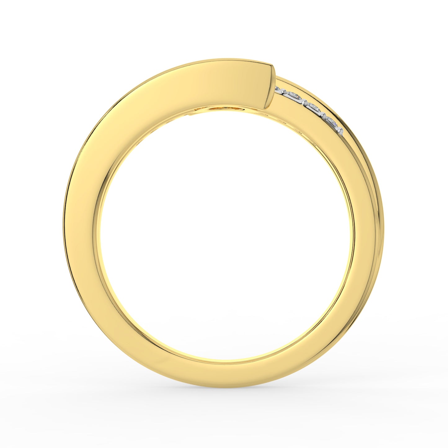 Majestic Gleam Solitaire Ring