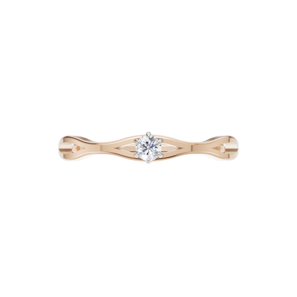 Regal Ray Solitaire Ring