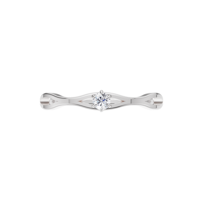 Regal Ray Solitaire Ring