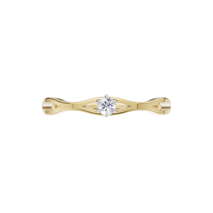 Regal Ray Solitaire Ring
