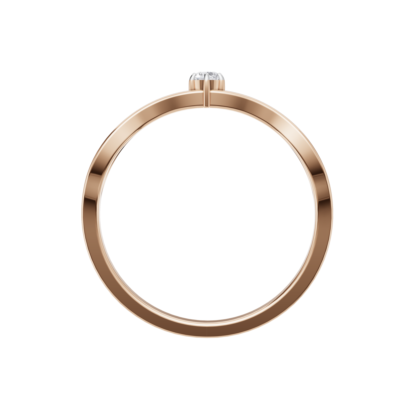 Regal Ray Solitaire Ring