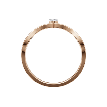 Regal Ray Solitaire Ring